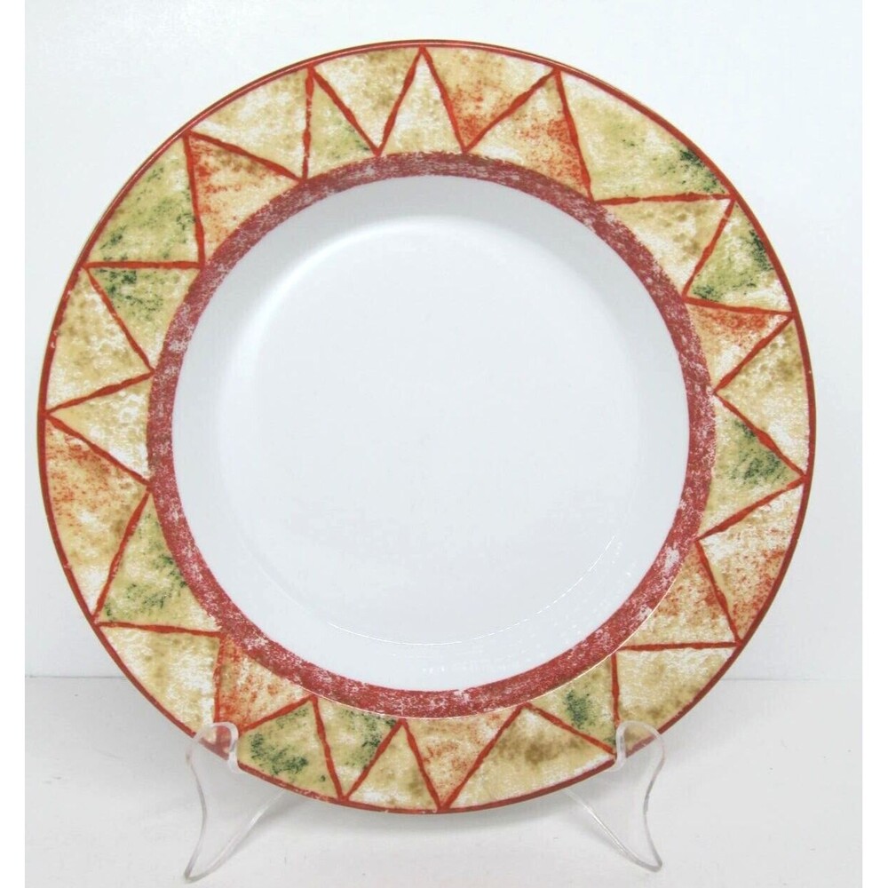 Dansk Travatine Rust Discontinued Vintage 8 5/8" Rimmed Soup  Bowl  1997